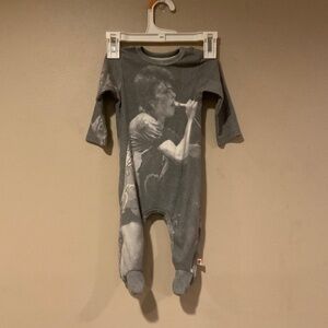 Kids Ink 6-12 Month David Bowie Baby Onesie